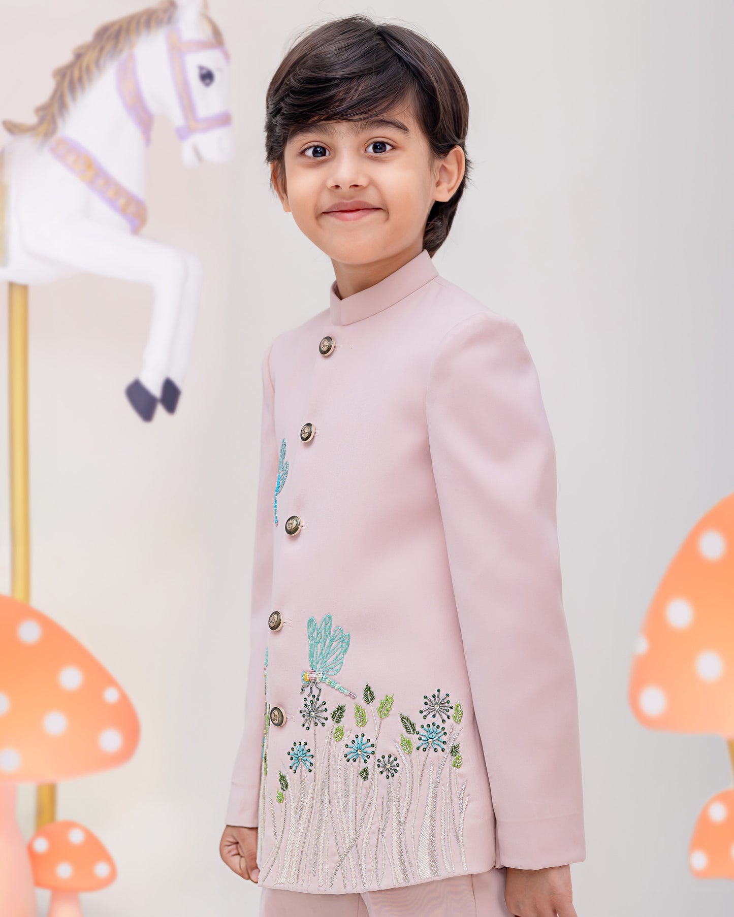 DRAGONFLY BANDHGALA SET