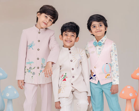 PARACHUTE AND PLANE WAISTCOAT SET