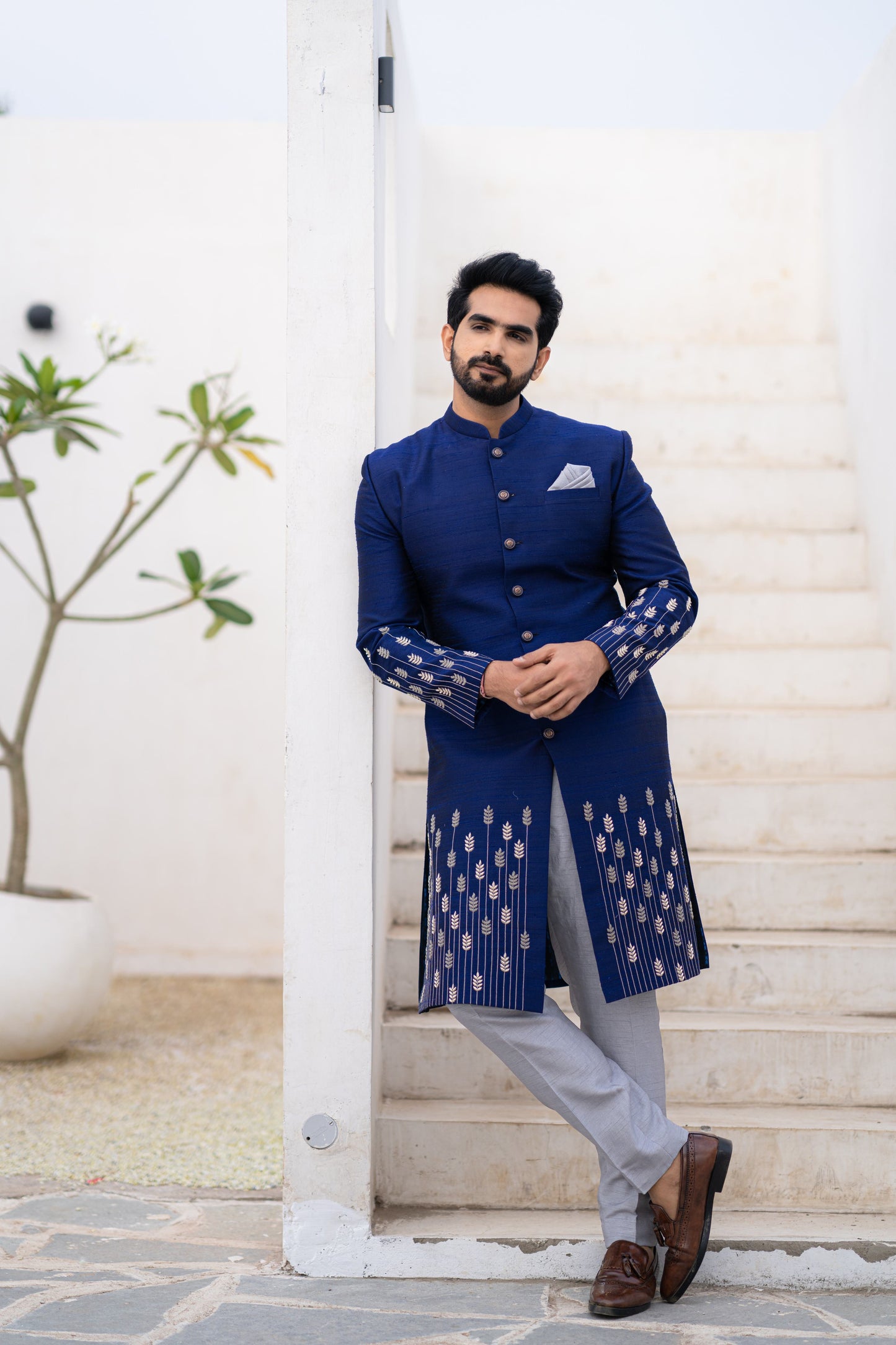 PERSIAN WHEAT SHERWANI