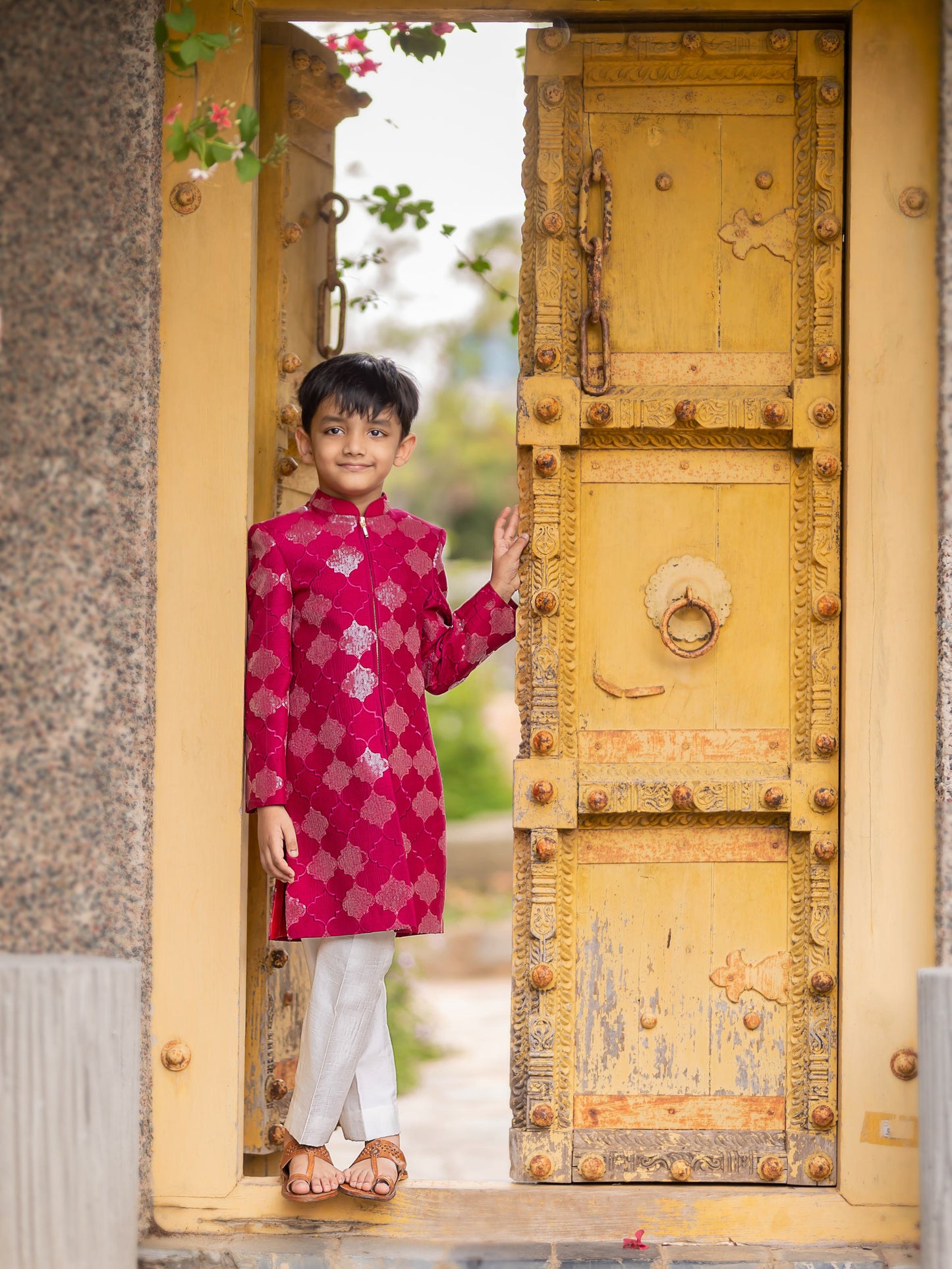 Jhilmil mossaic sherwani
