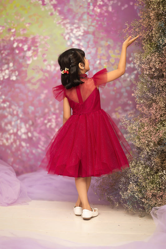 "Roseate Charm "- rosy frock