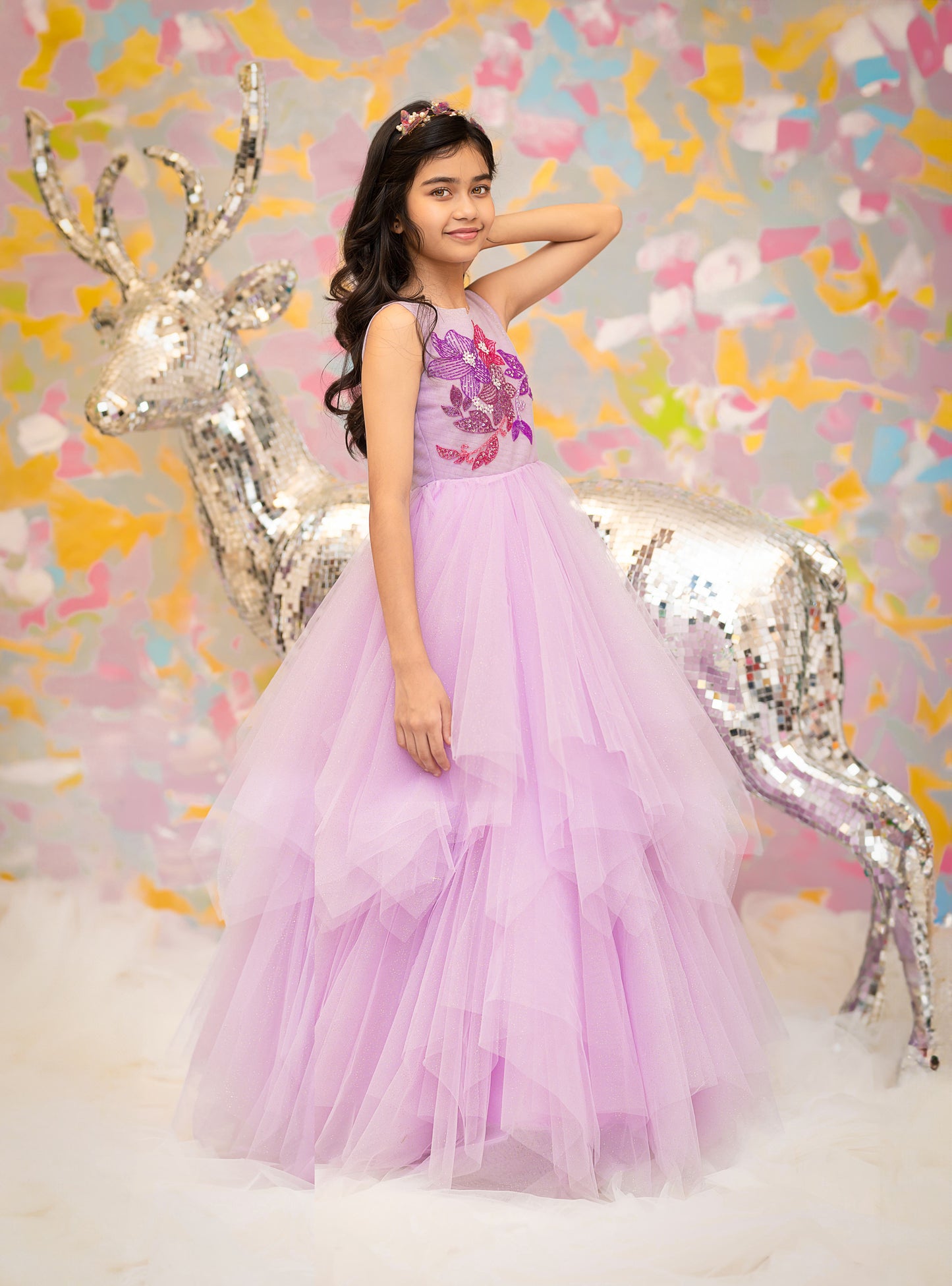 "Lavender Whisper" - Enchanted Tulle Gown