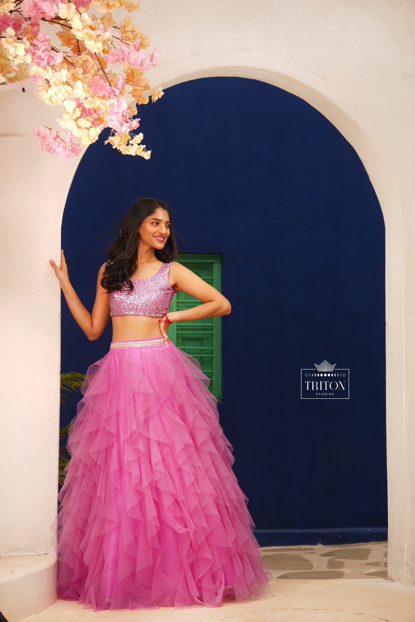 Orchid pink ruffles