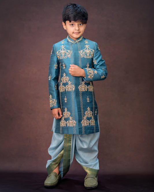 BLUE DOME SHERWANI