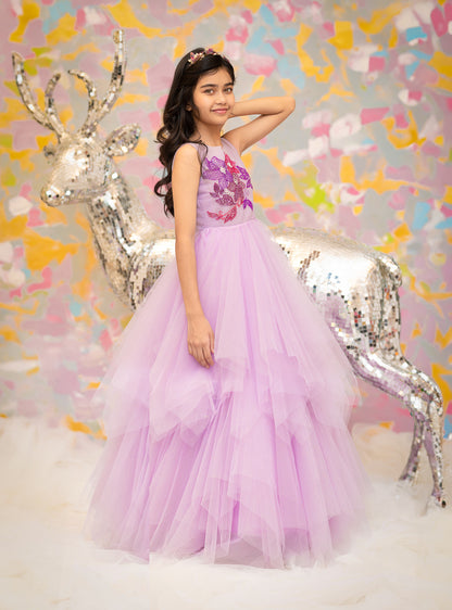 "Lavender Whisper" - Enchanted Tulle Gown