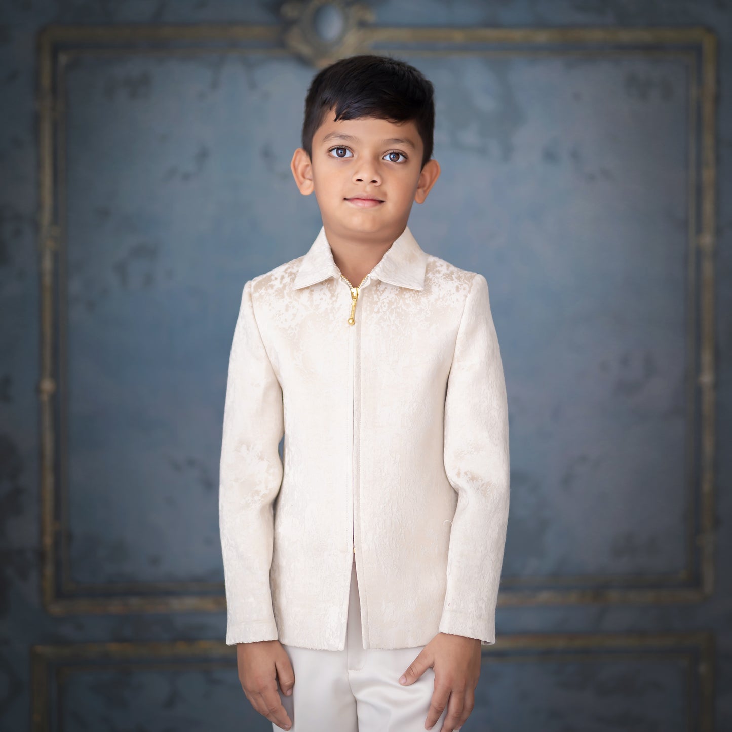 IVORY EDGE JACKET SET
