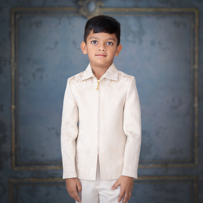 IVORY EDGE JACKET SET