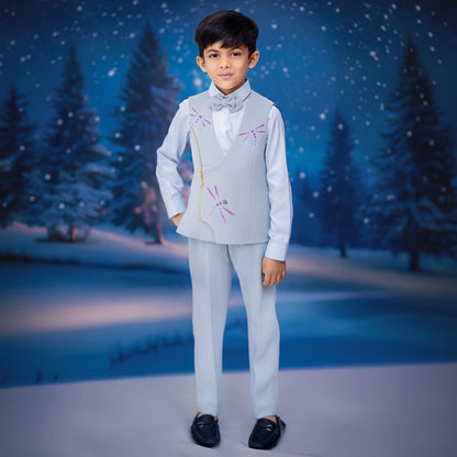 FROST-FIRE DRAGONFLY WAISTCOAT SET