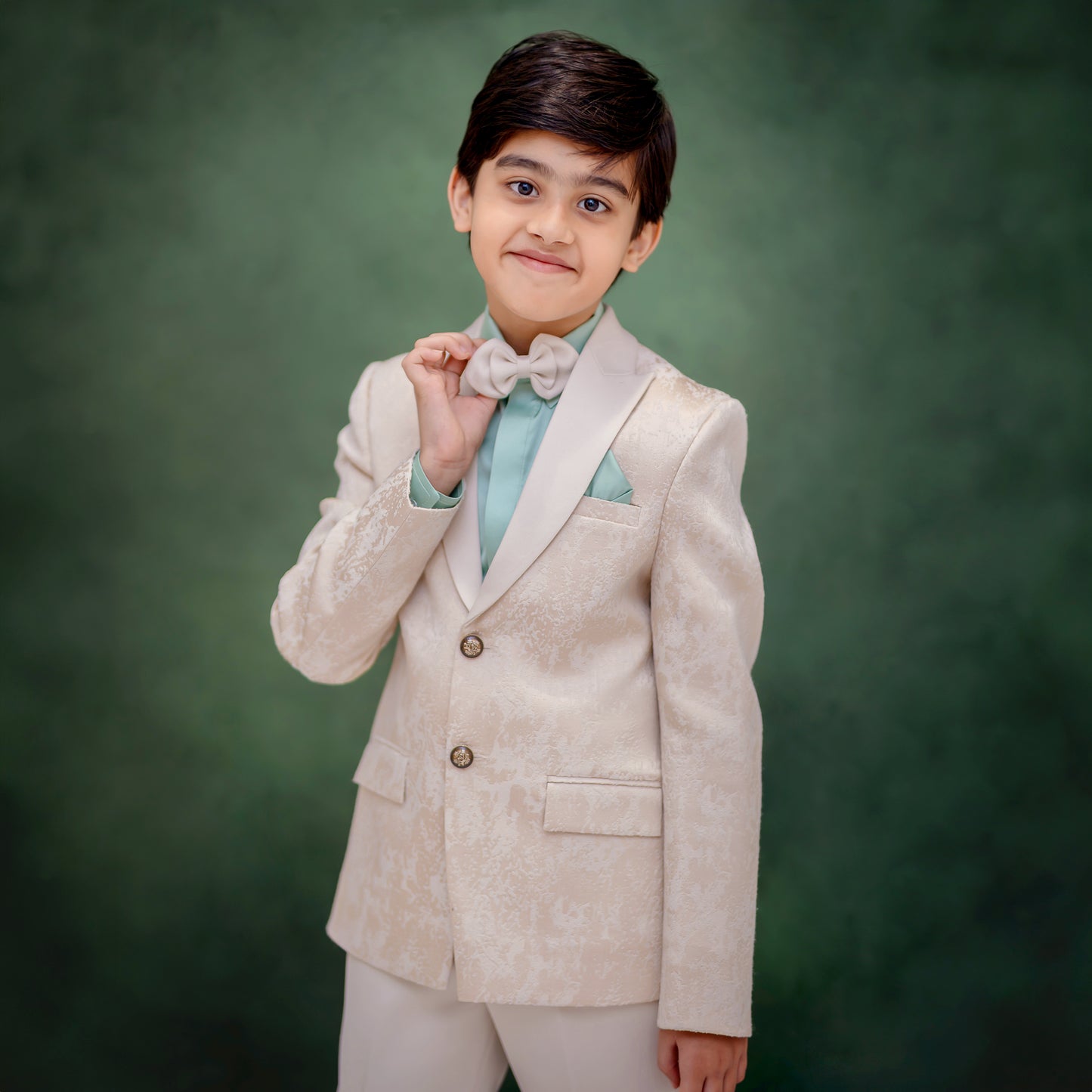 CHAMPAGNE MINT CLASSIC SUIT