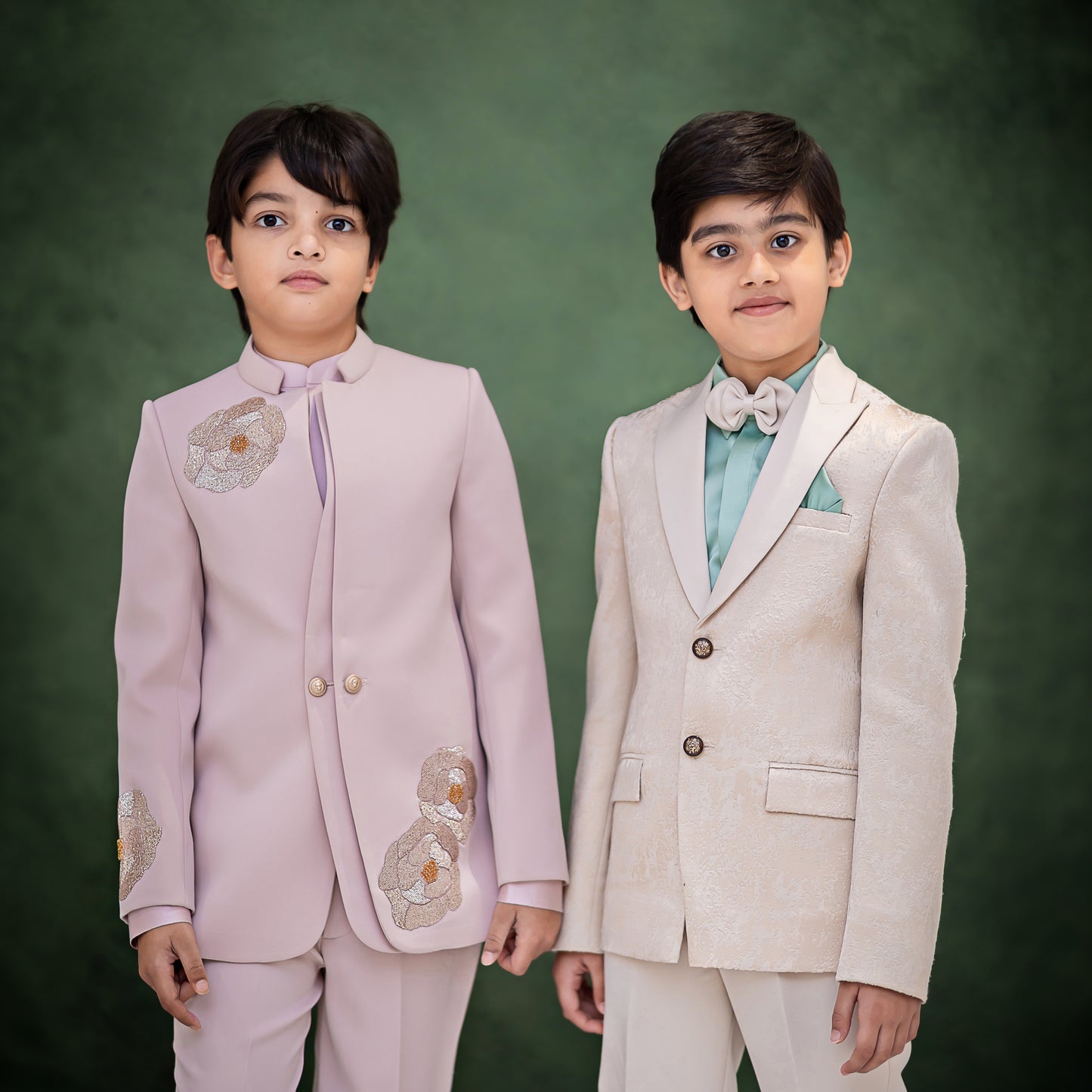 CHAMPAGNE MINT CLASSIC SUIT