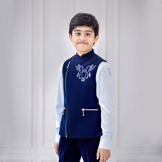PEGASUS CREST ZIPPER SET