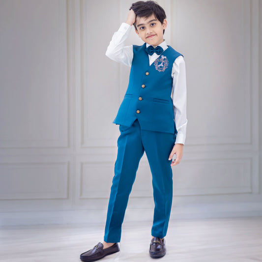 REGENT CREST WAISTCOAT SET