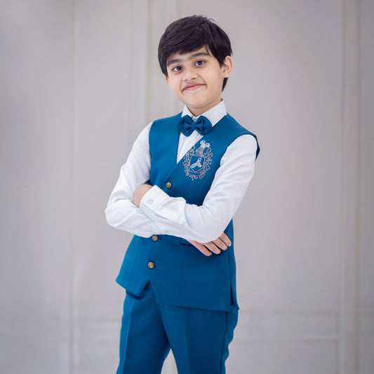 REGENT CREST WAISTCOAT SET
