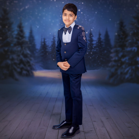 MIDNIGHT REGENT BLAZER SET